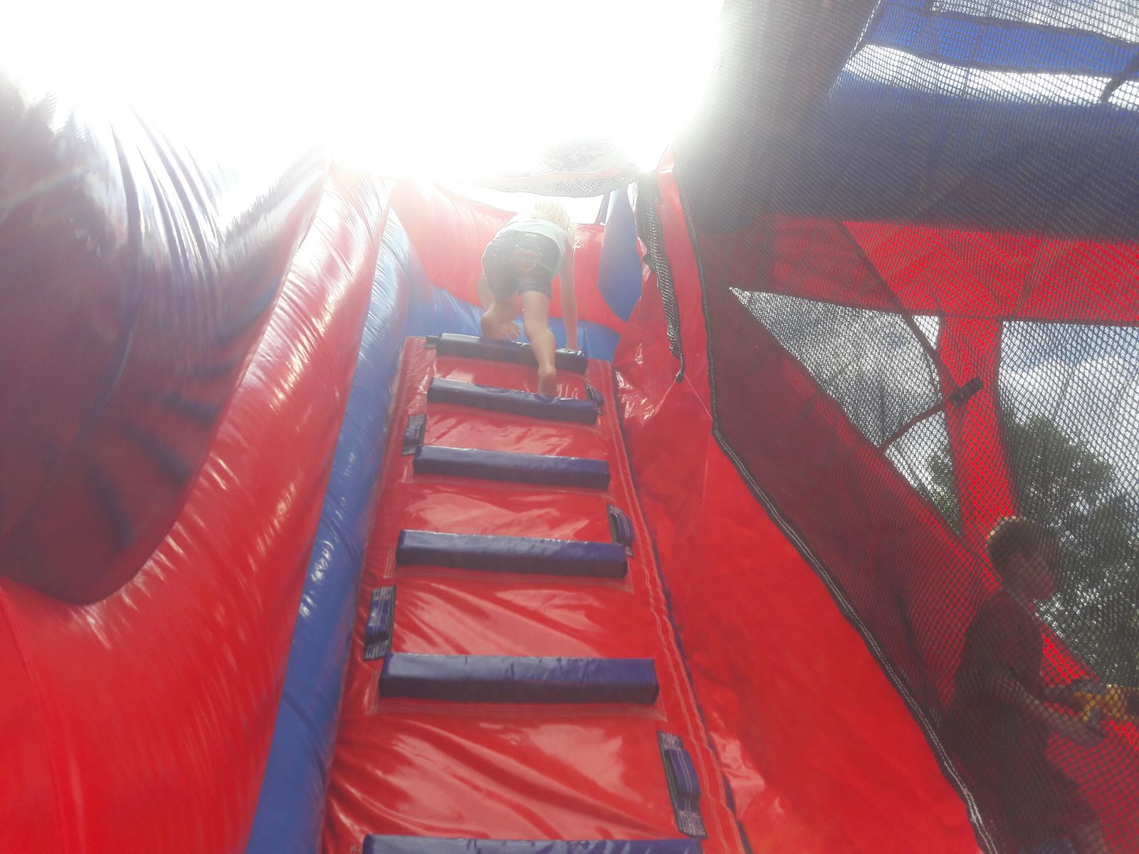 All Star Sports Combo Inflatable climbing wall